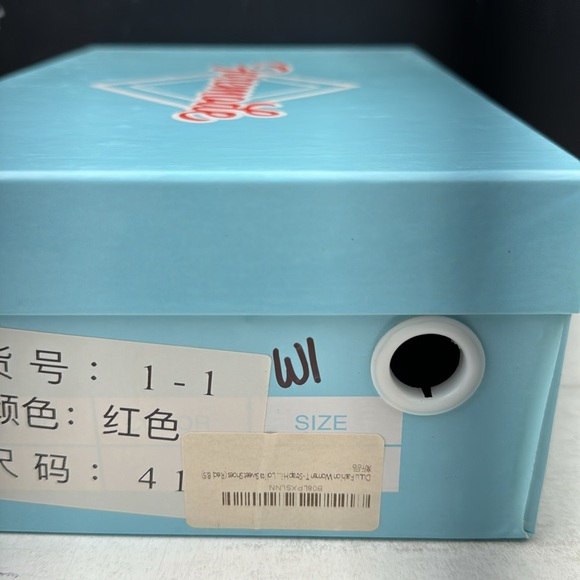 ForeMode Fashion T-Strap Bow Platform Round Toe High Heels Red/White sz 10.5 - Picture 14 of 14